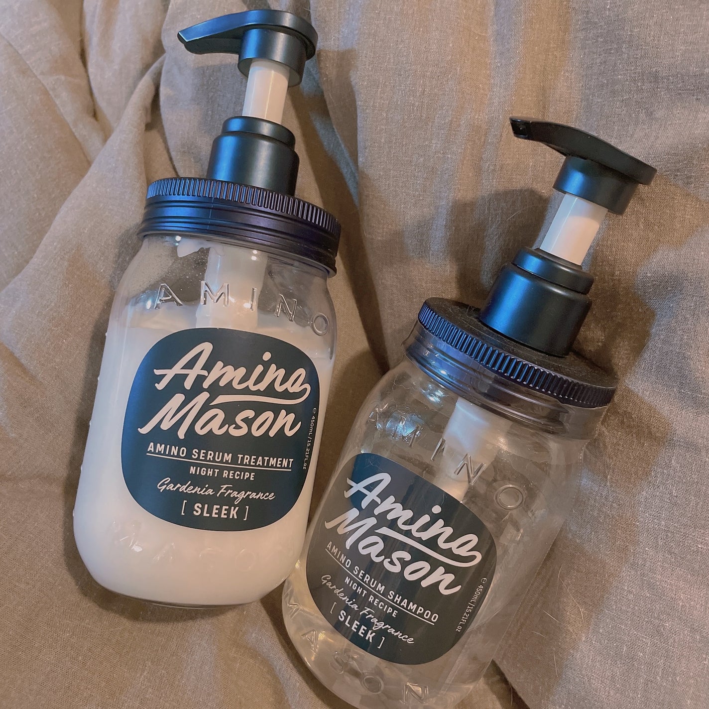 スリーク アミノセラム シャンプー/ヘアトリートメント/アミノメイソン/シャンプー・コンディショナーを使ったクチコミ(1枚目)