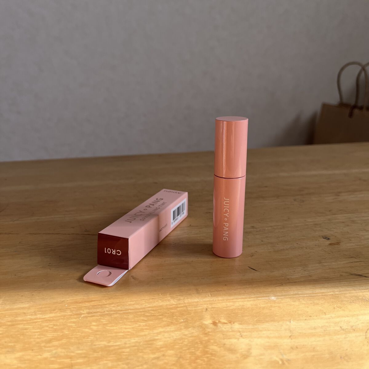 アピュー ジューシーパン スパークリングティント/A’pieu/口紅を使ったクチコミ（1枚目）