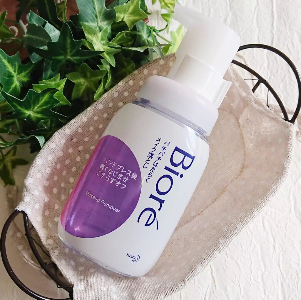 パチパチはたらくメイク落とし/ビオレ/クレンジングウォーターを使ったクチコミ(1枚目)