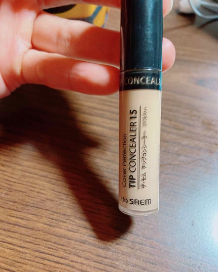 カバーパーフェクション チップコンシーラー/the SAEM/リキッドコンシーラーを使ったクチコミ(1枚目)
