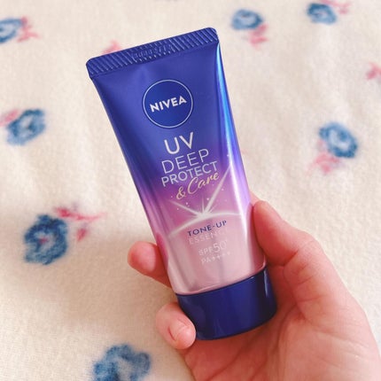 ニベアUV ディープ プロテクト&ケア トーンアップ エッセンス/ニベア/日焼け止めローションを使ったクチコミ(2枚目)