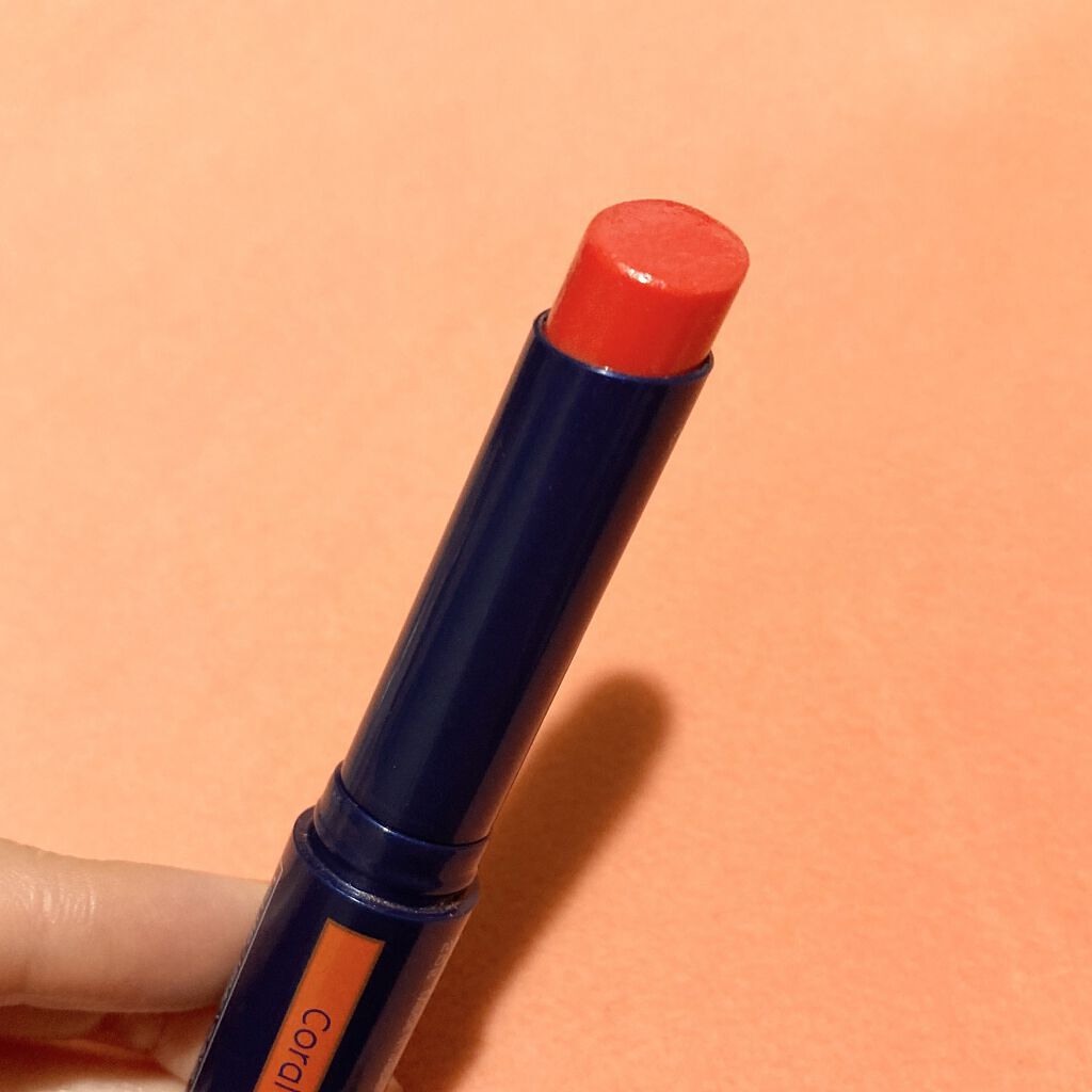 ニベア リッチケア＆カラーリップ コーラルレッド/ニベア/リップクリームを使ったクチコミ（3枚目）