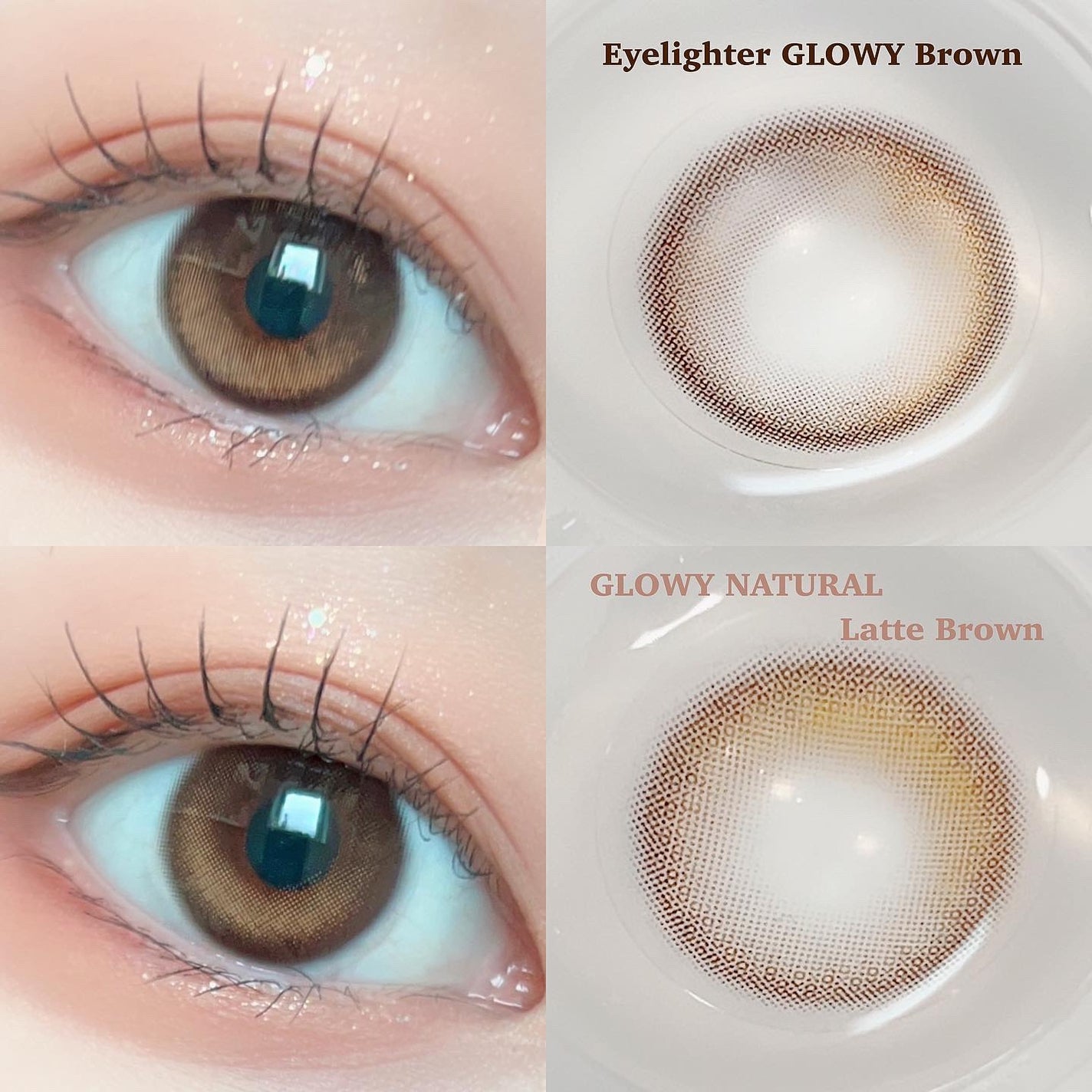 Glowy 1day/OLENS/ワンデー(1DAY)カラコンを使ったクチコミ(4枚目)