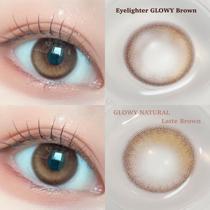 Glowy 1day/OLENS/ワンデー(1DAY)カラコンを使ったクチコミ(4枚目)