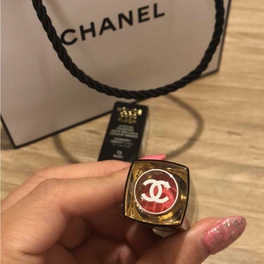 ルージュ アリュール 91 セデュイサント/CHANEL/口紅を使ったクチコミ（3枚目）