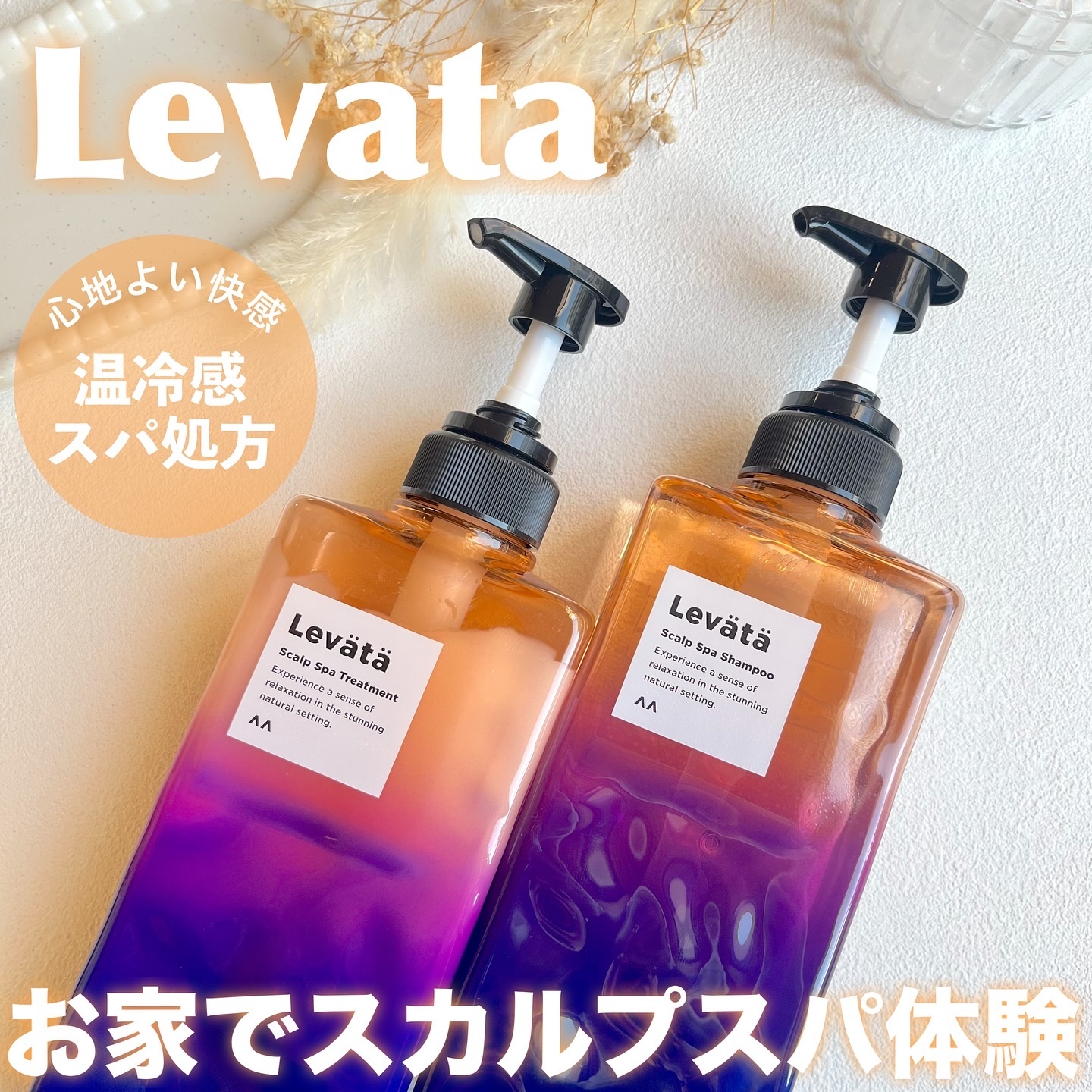 レバタ スカルプスパ シャンプー/トリートメント/Levätä/市販シャンプーを使ったクチコミ（1枚目）