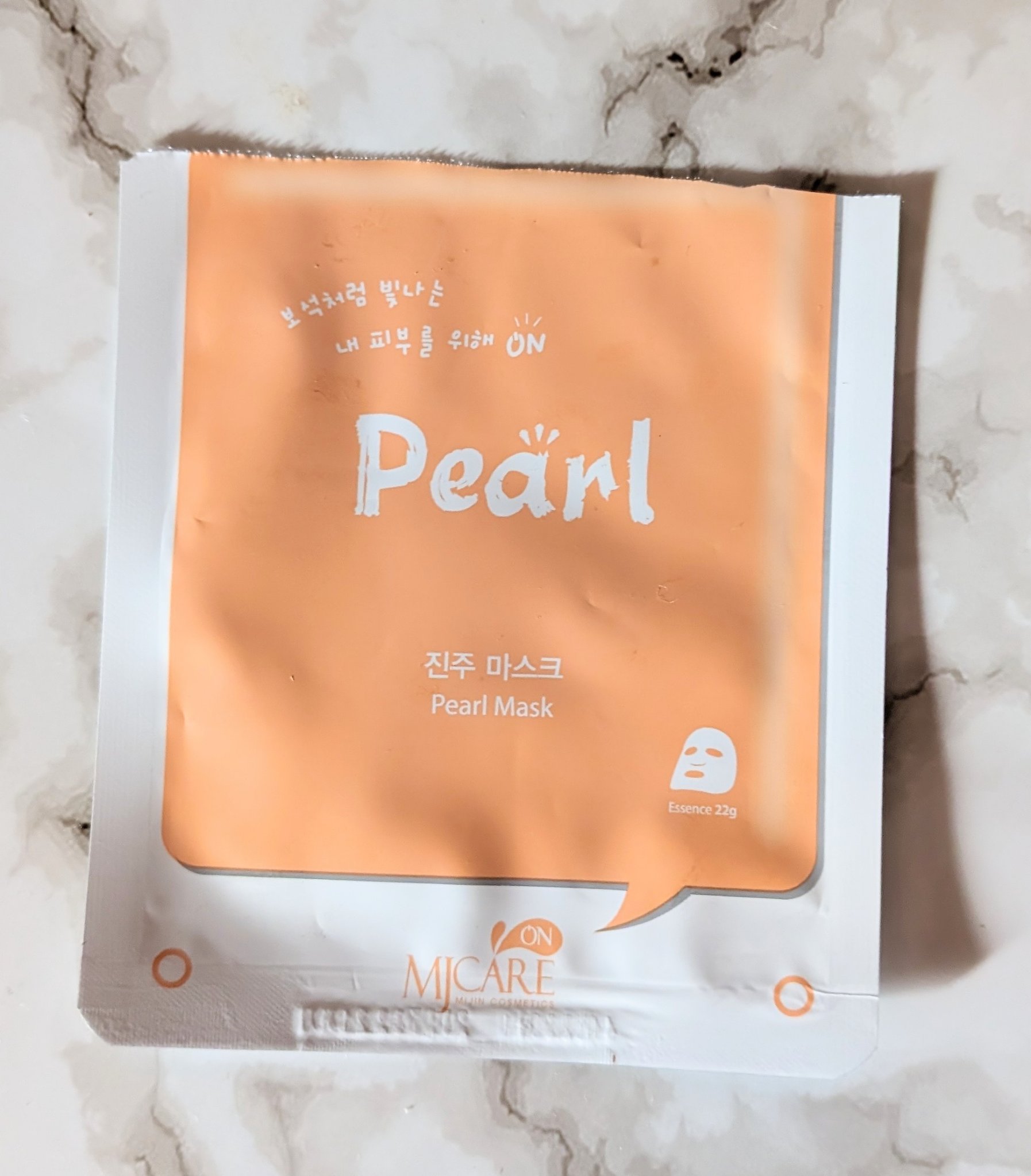パールエッセンスマスク/MJ-Care/シートマスク・パックを使ったクチコミ（1枚目）