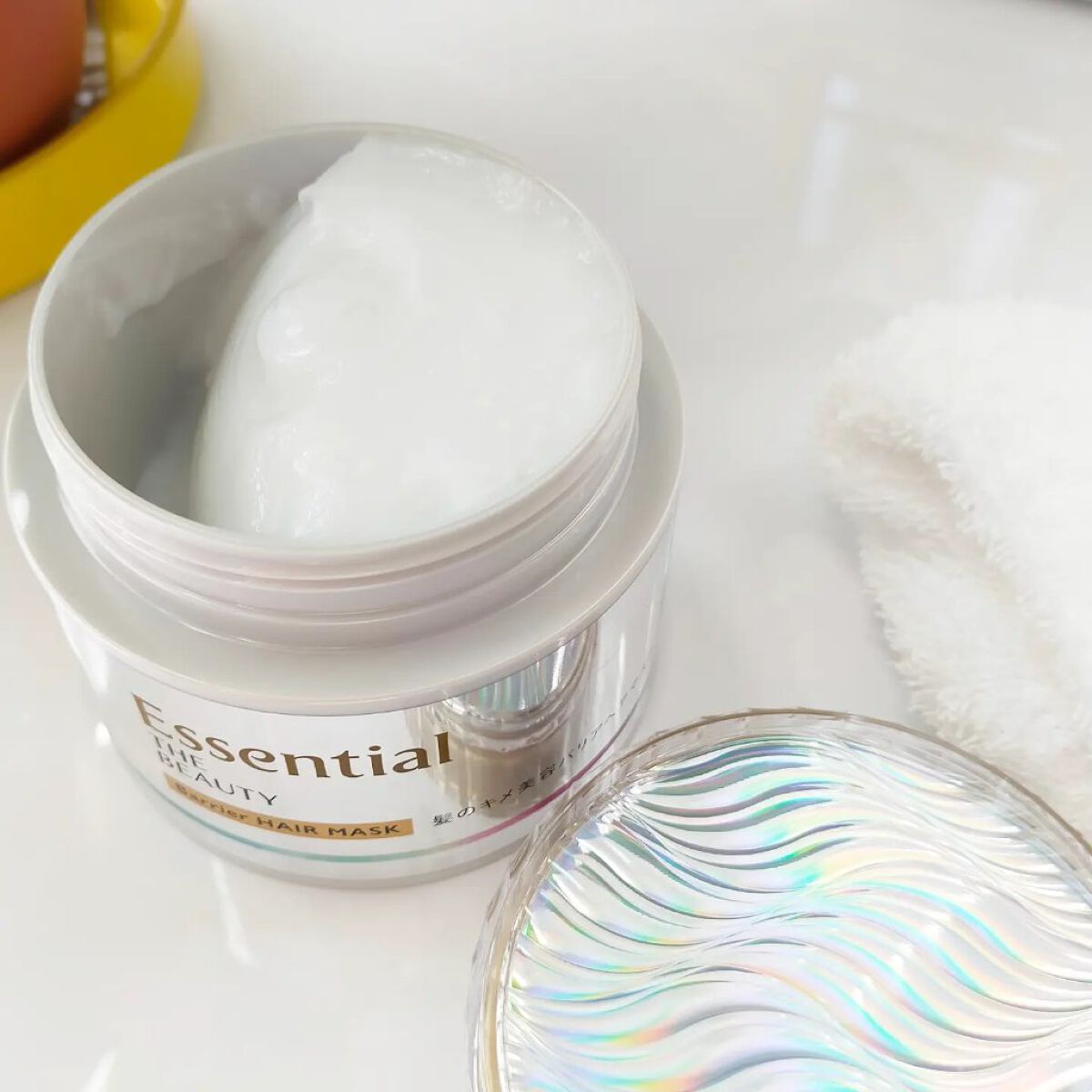 Essential THE BEAUTY 髪のキメ美容バリアヘアマスク/エッセンシャル/ヘアマスク・ヘアパックを使ったクチコミ（2枚目）