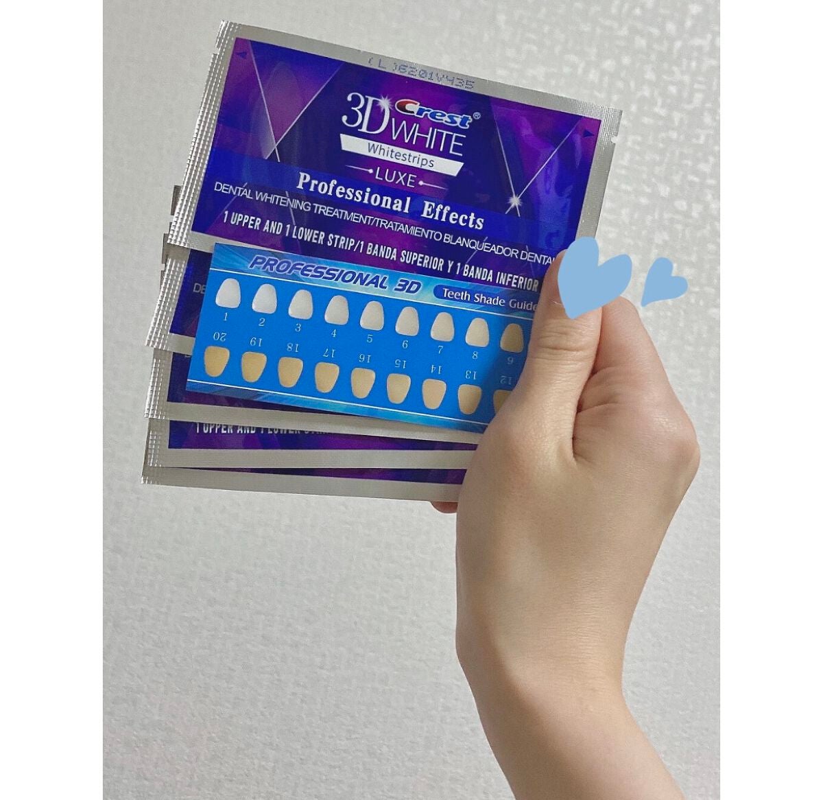 クレスト3Dホワイトニング ホワイトストリップ プロフェッショナル エフェクツ/クレスト/その他オーラルケアを使ったクチコミ(1枚目)