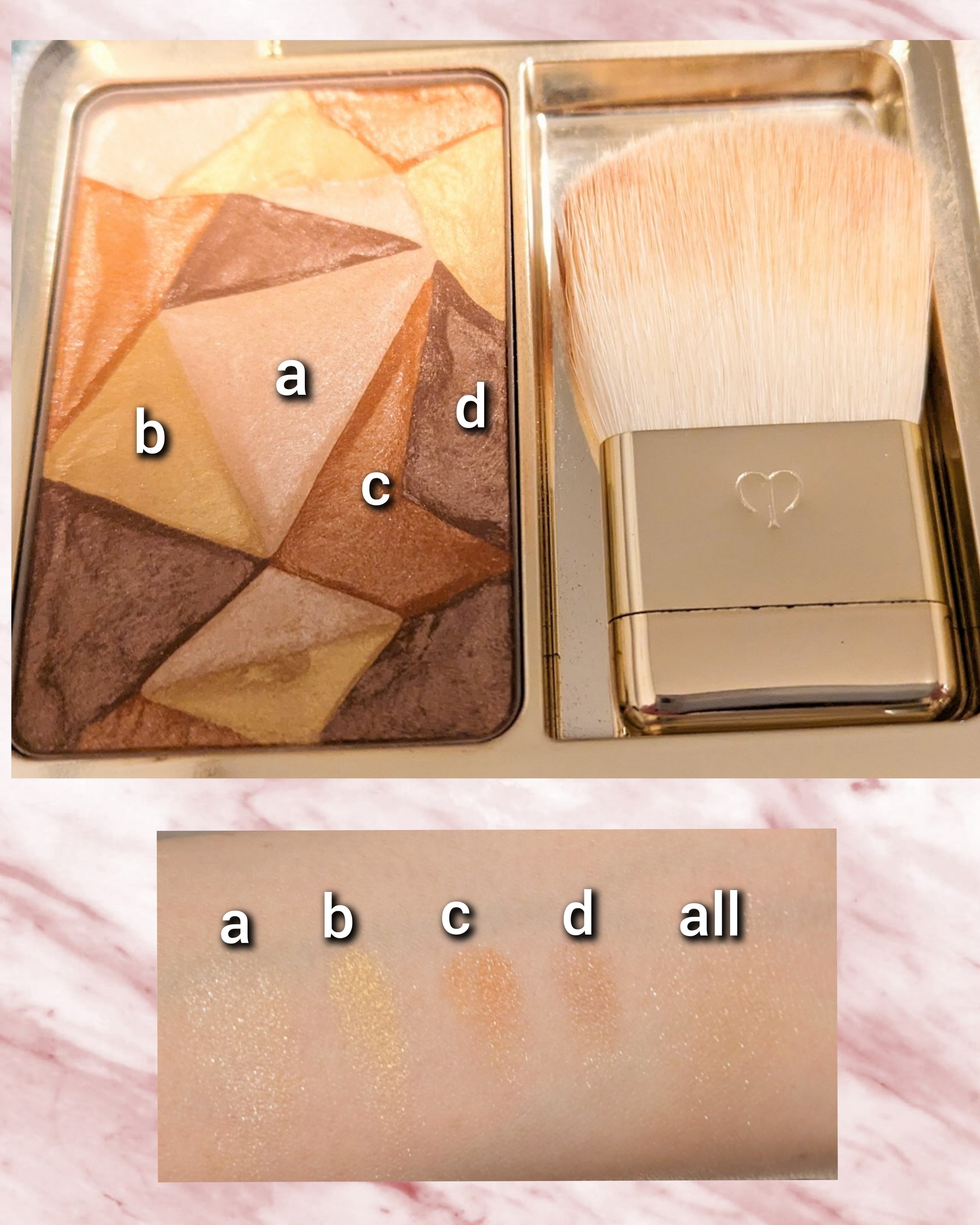 ル・レオスールデクラ  22/クレ・ド・ポー ボーテ/パウダーハイライトを使ったクチコミ（2枚目）