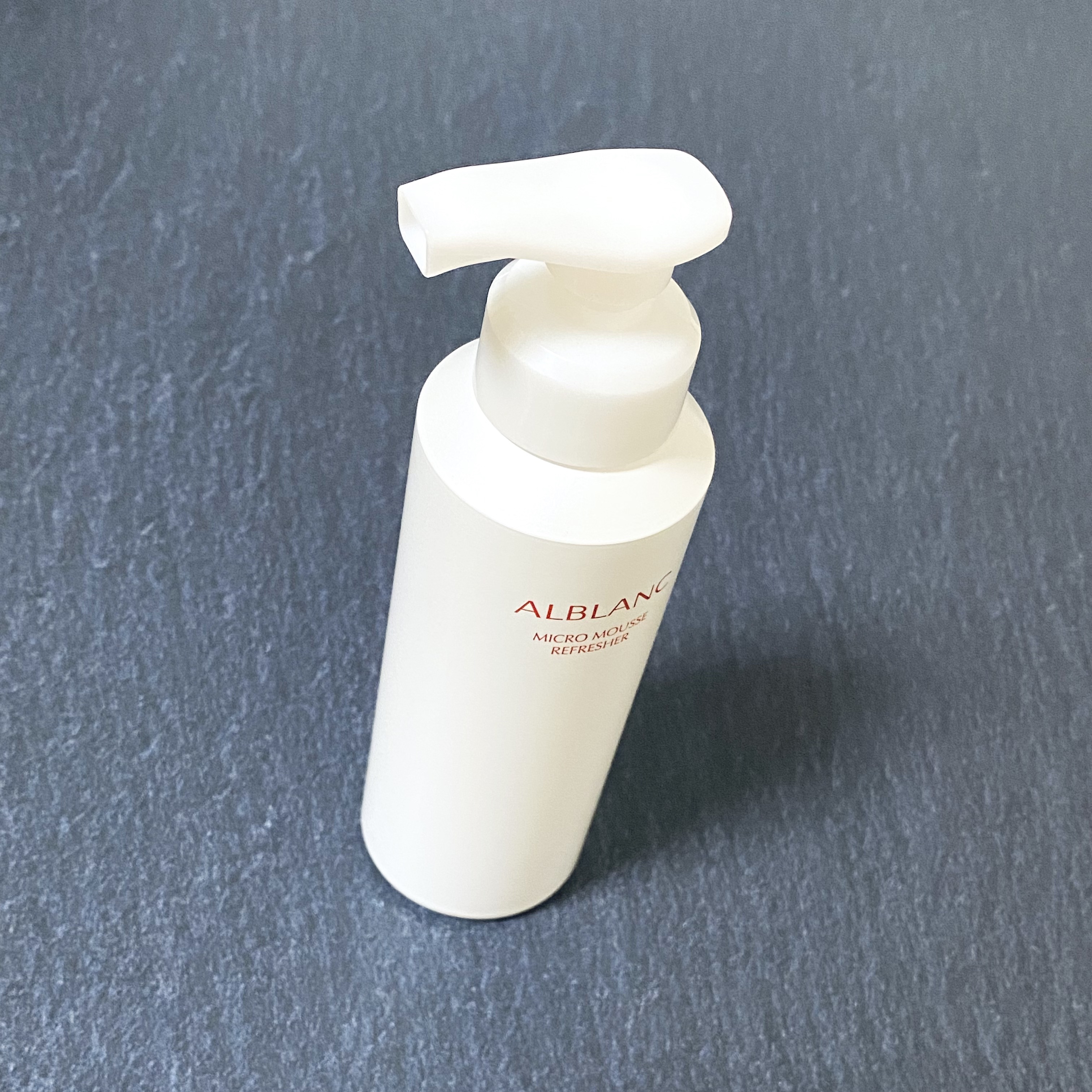 マイクロムース リフレッシャー/ALBLANC/泡洗顔を使ったクチコミ（2枚目）