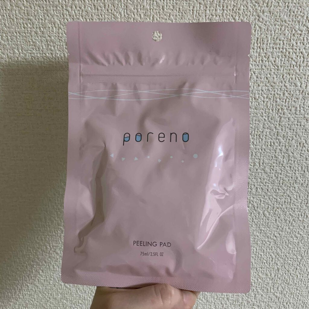 ピーリングパッド ポアノ/ウツクシア/トナーパッドを使ったクチコミ（1枚目）