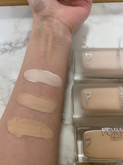 ディオールスキン フォーエヴァー フルイド マット/Dior/リキッドファンデーションを使ったクチコミ(2枚目)