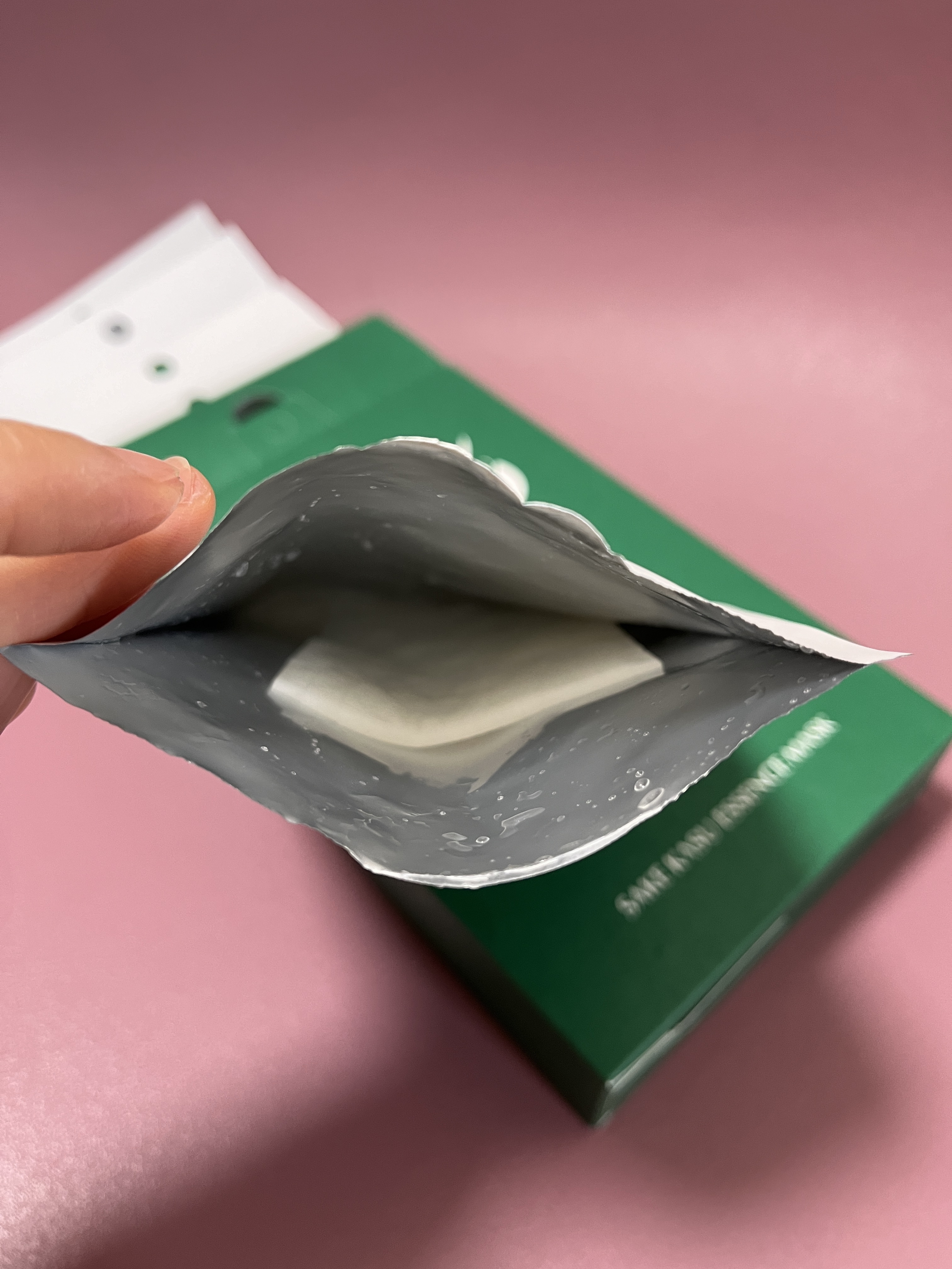 酒粕フェイスマスク 7枚入り（個包装）/NAIA/シートマスク・パックを使ったクチコミ（3枚目）