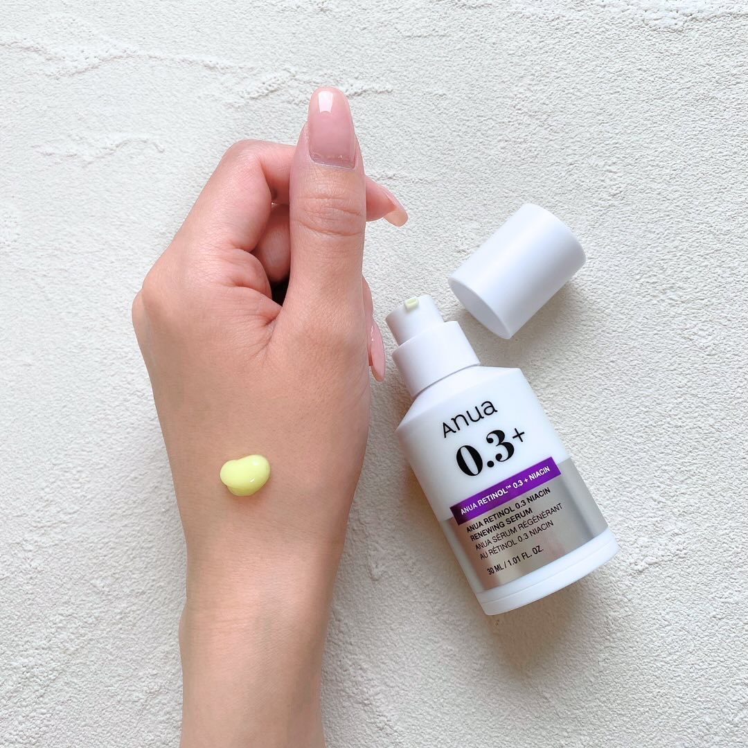 レチノール0.3 ナイアシンリニューイングセラム｜Anuaの口コミ