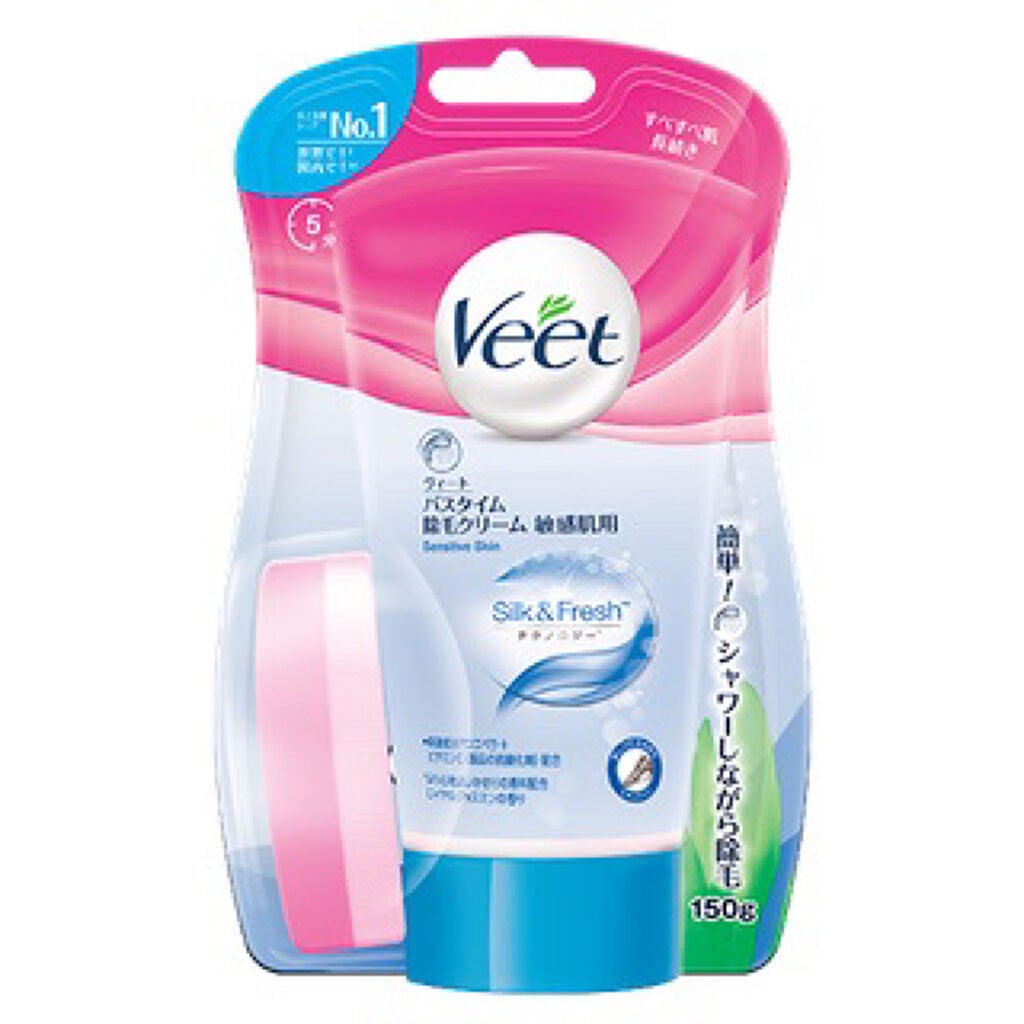 バスタイム除毛クリーム 敏感肌用/Veet/除毛クリームを使ったクチコミ(1枚目)
