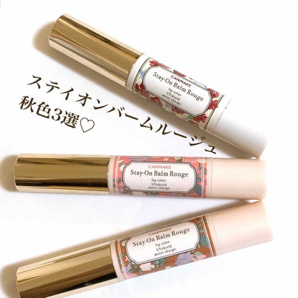 ステイオンバームルージュ/キャンメイク/口紅を使ったクチコミ(1枚目)