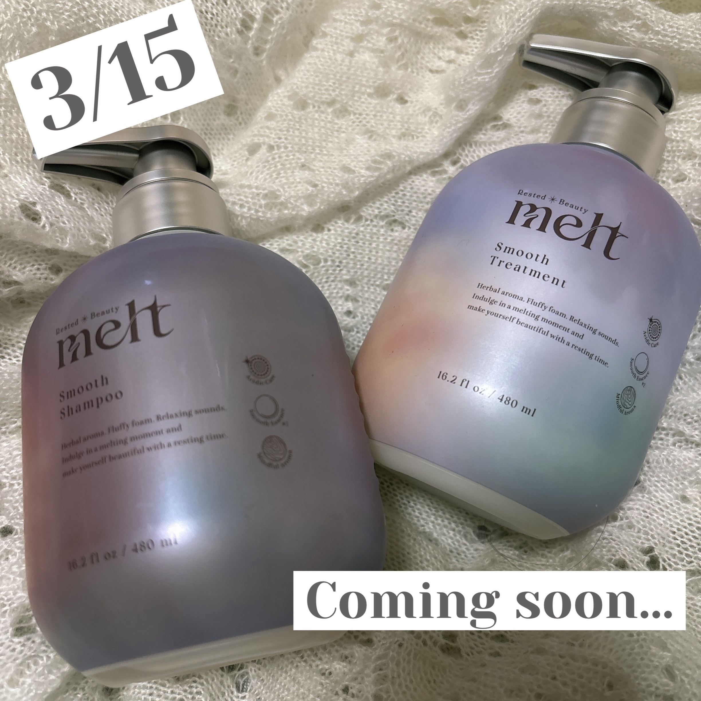 メルト スムースシャンプー/トリートメント/melt/市販シャンプーを使ったクチコミ（1枚目）