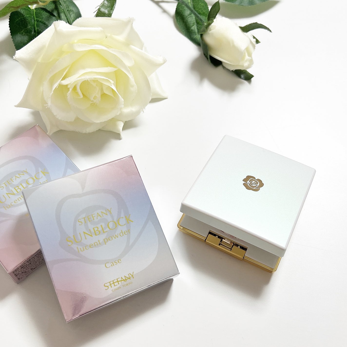 ステファニー サンブロック ルーセントパウダー Ⅲ/ステファニー/プレストパウダーを使ったクチコミ(1枚目)