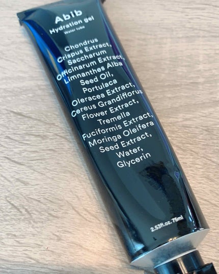 HYDRATION GEL WATER TUBE/Abib /フェイスクリームを使ったクチコミ(2枚目)