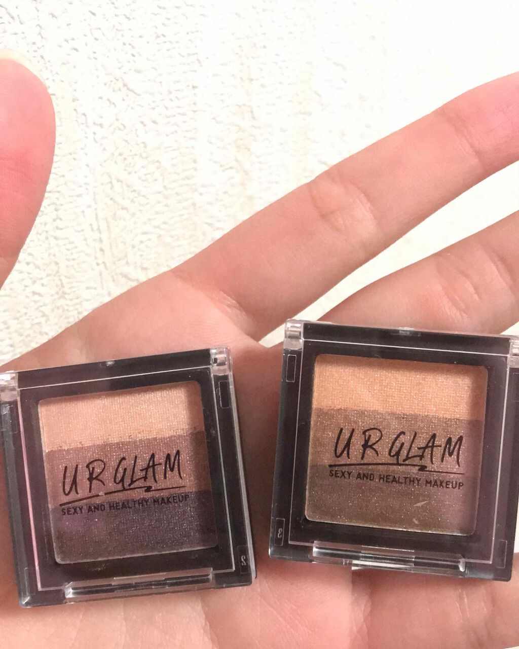 UR GLAM　GRADATION EYESHADOW/U R GLAM/アイシャドウパレットを使ったクチコミ（2枚目）