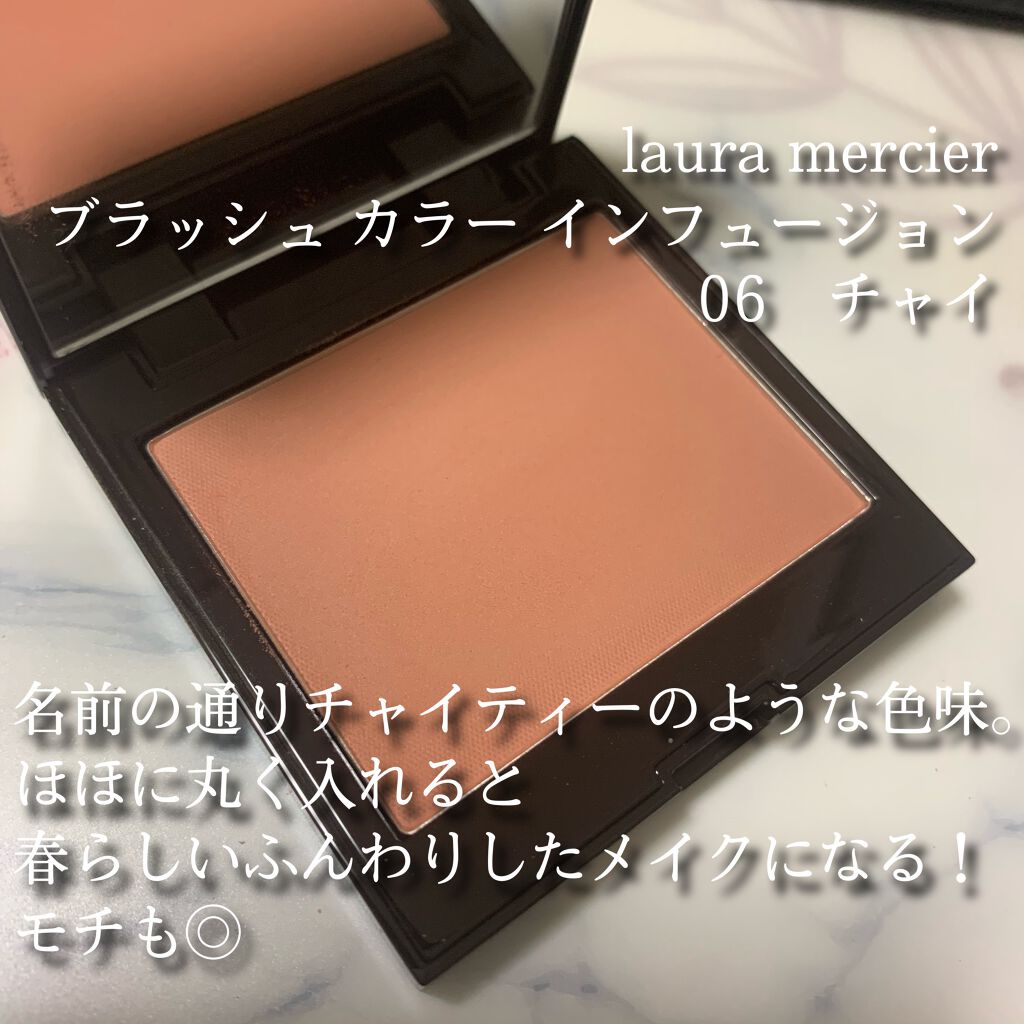 ブラッシュ カラー インフュージョン/ローラ メルシエ/パウダーチークを使ったクチコミ(2枚目)