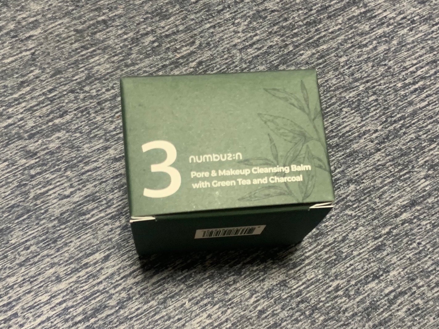 3番 緑茶炭毛穴パッククレンジングバーム/numbuzin/クレンジングバームを使ったクチコミ(3枚目)