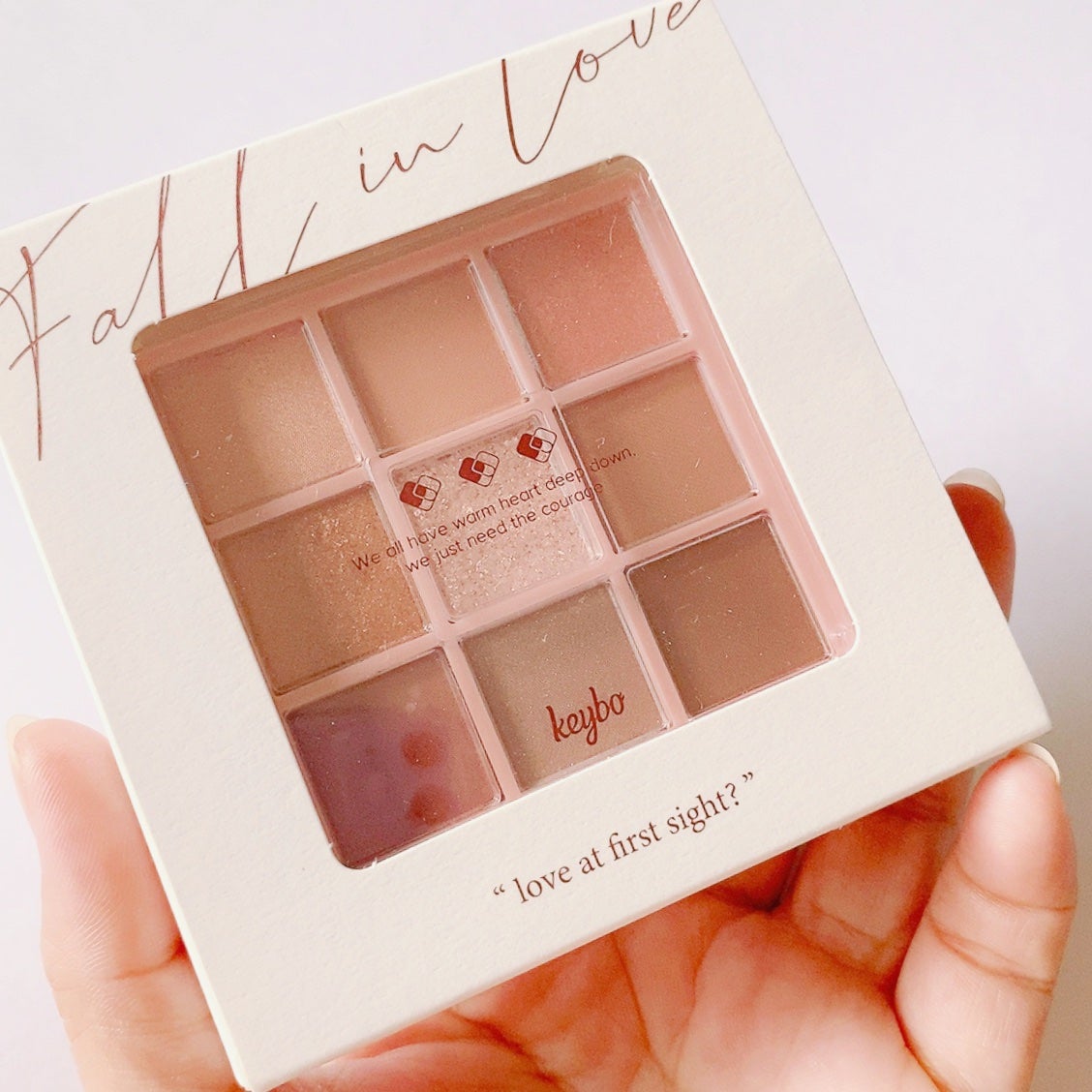 KEYBO FALL IN LOVE SHADOW PALETTE/keybo/アイシャドウパレットを使ったクチコミ(4枚目)