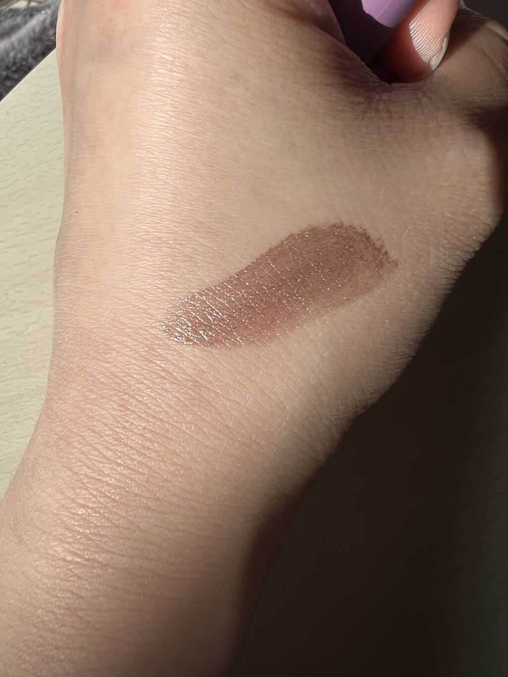 エテュセ アイエディション(リキッドカラー) 03 プリズムモーブ/ettusais/リキッドアイシャドウを使ったクチコミ（2枚目）