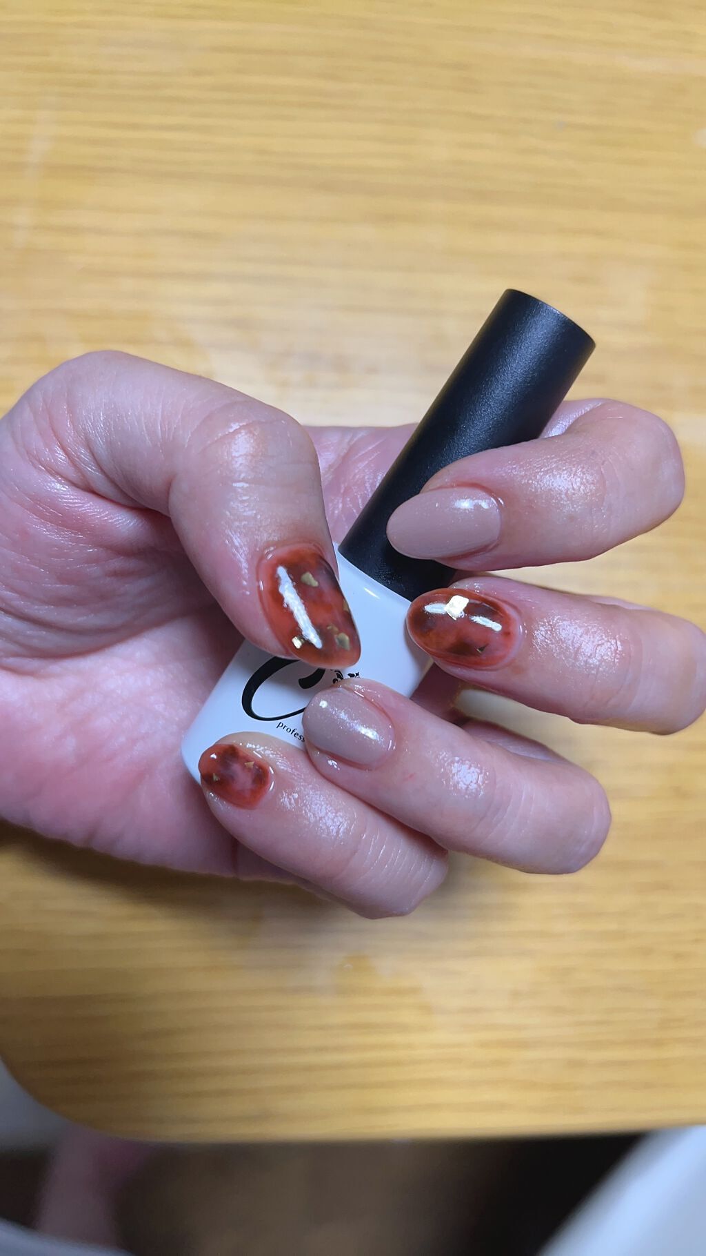 ジェルネイル（ライト対応）/セリア/ジェルネイルを使ったクチコミ（1枚目）