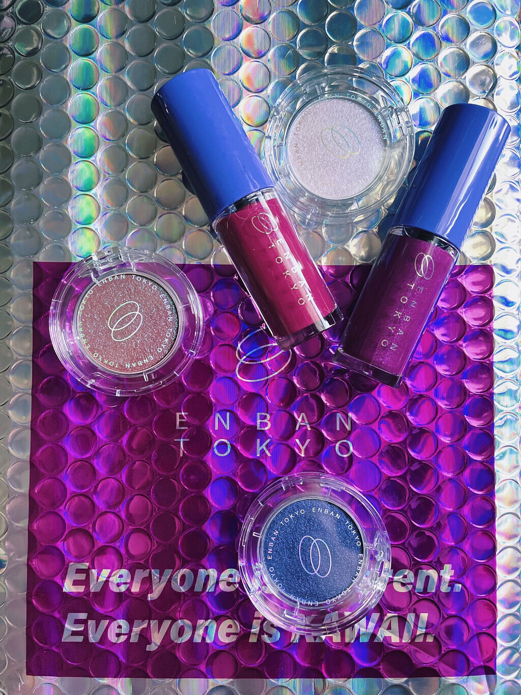マルチグリッターカラー/ENBAN TOKYO/単色アイシャドウを使ったクチコミ（1枚目）