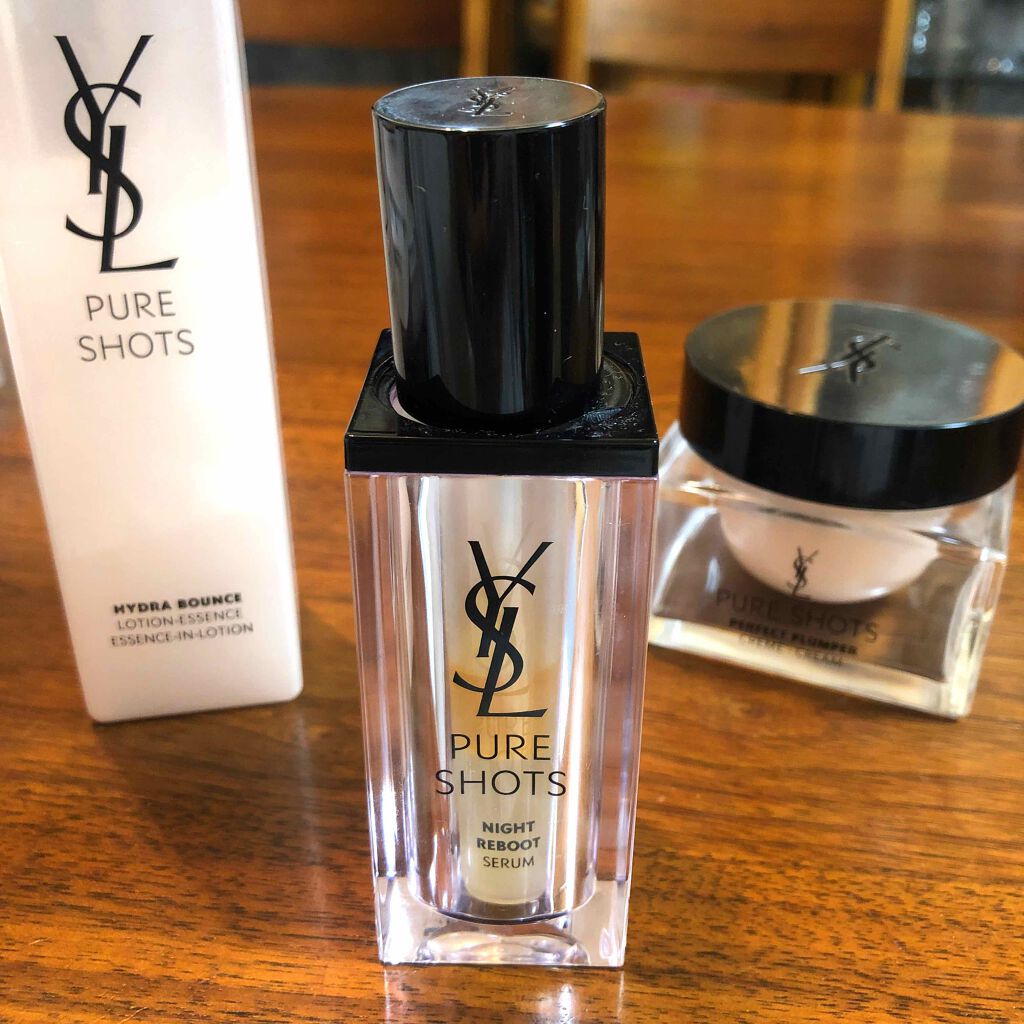 ピュアショット ナイト リチャージセラム/YVES SAINT LAURENT BEAUTE/美容液を使ったクチコミ（1枚目）