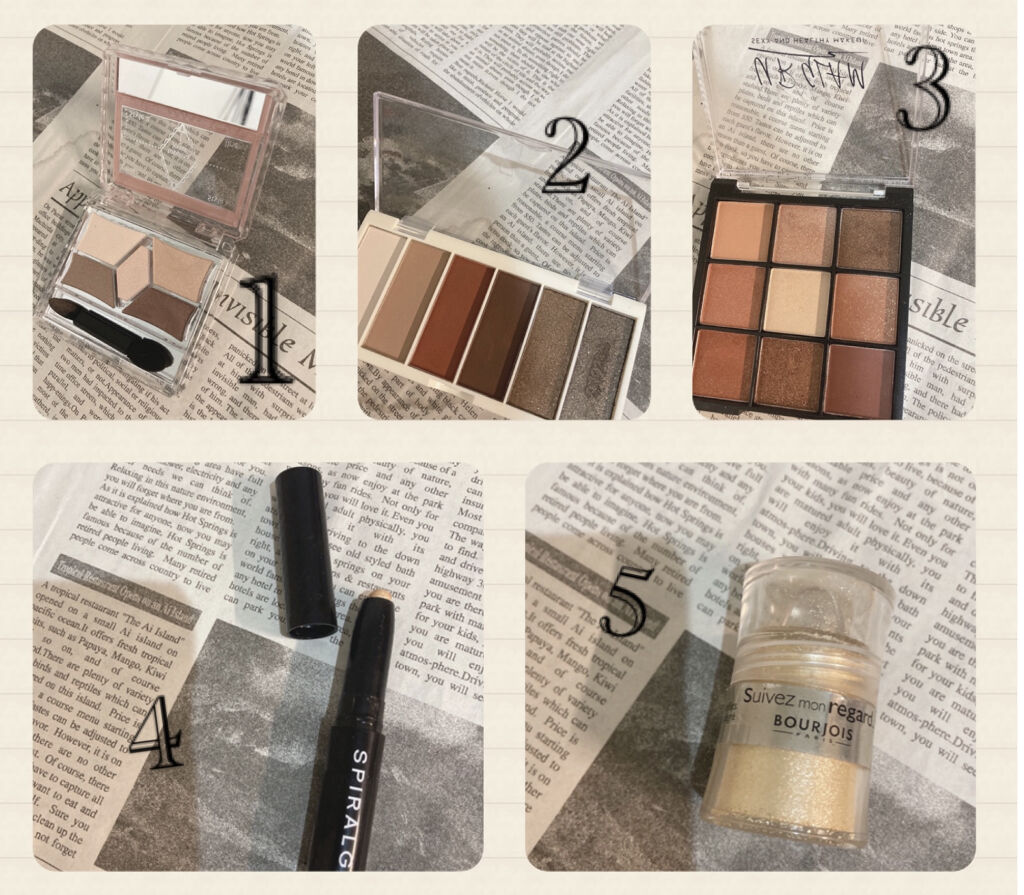 【旧品】パーフェクトスタイリストアイズ/キャンメイク/アイシャドウパレットを使ったクチコミ（3枚目）