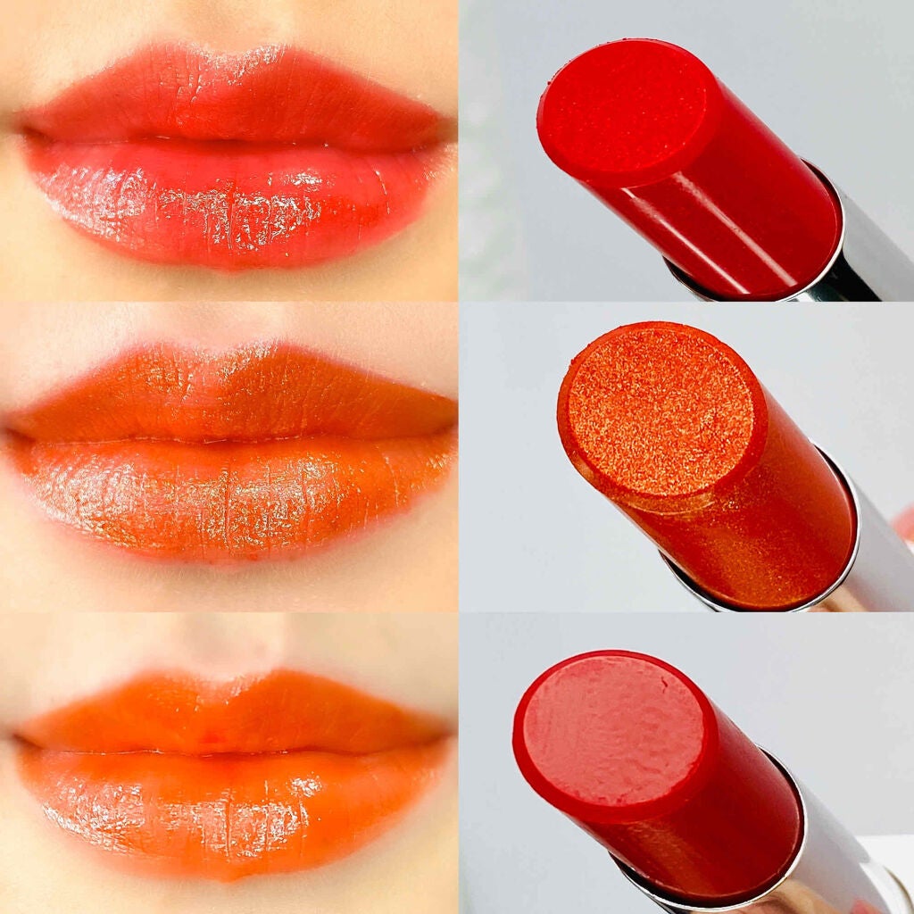 ルージュ アンリミテッド ラッカーシャイン/shu uemura/口紅を使ったクチコミ(2枚目)
