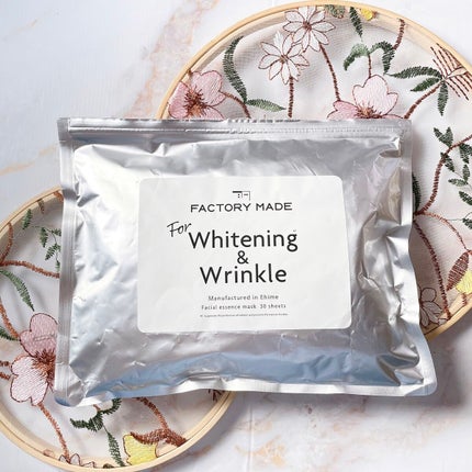 Whitening&Wrinkle シートマスク シワ 30P /FACTORY MADE/シートマスク・パックを使ったクチコミ(1枚目)