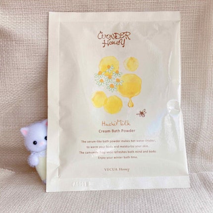 VECUA Honey はちみるく とろとろクリームバスのクチコミ「VECUA Honey
はちみるく とろとろクリームバス
お湯に入れると炭酸効果でしろいくり.....」(1枚目)