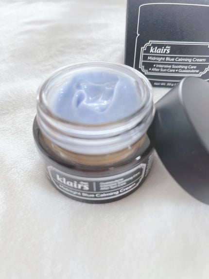 ミッドナイトブルーカーミングクリーム/Klairs/フェイスクリームを使ったクチコミ(2枚目)