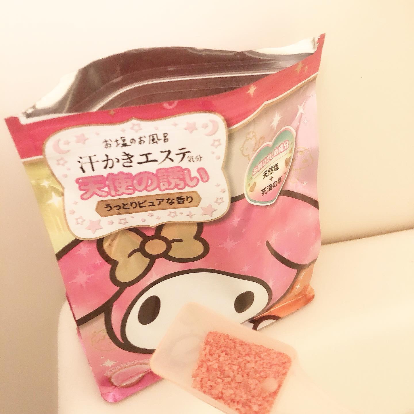 汗かきエステ気分 天使の誘い/マックス/無機塩系入浴剤を使ったクチコミ（2枚目）