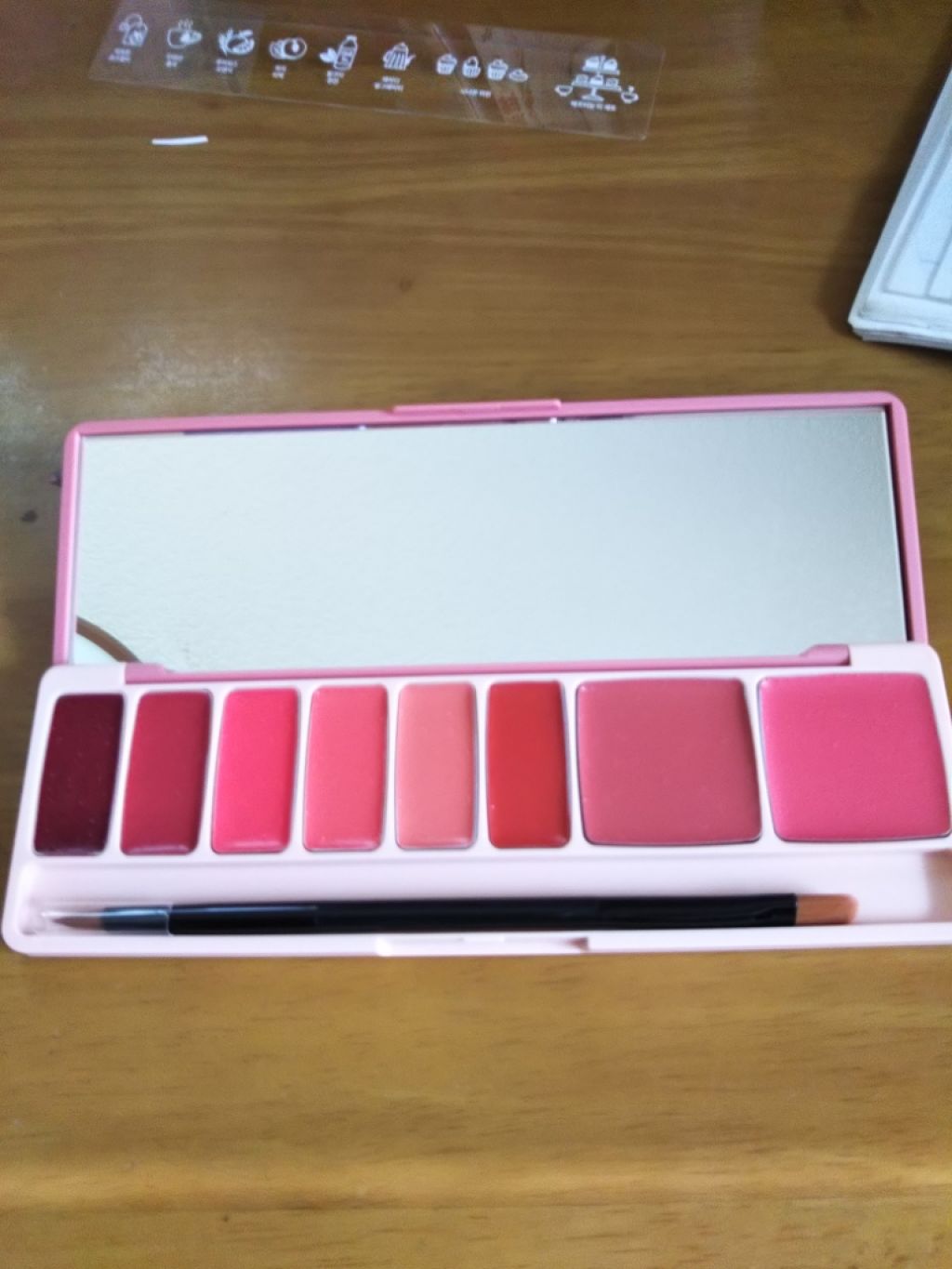 プレイカラーリップ＆チーク/ETUDE/口紅を使ったクチコミ（2枚目）