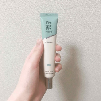 フィックス&フィックス トーンアッププライマー/ETUDE/化粧下地を使ったクチコミ(1枚目)