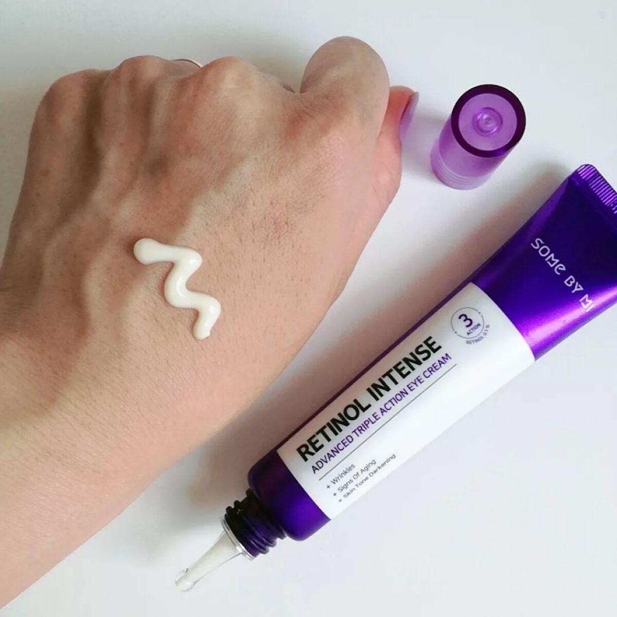 レチノールインテンシブ アドバンスドトリプルアクションアイクリーム/SOME BY MI/アイケア・アイクリームを使ったクチコミ（3枚目）