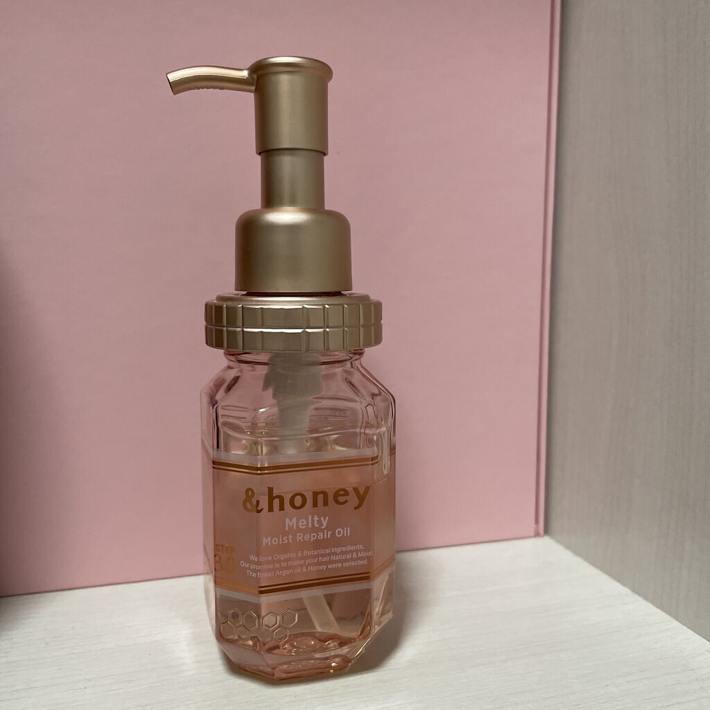&honey メルティ モイストリペア ヘアオイル 3.0/&honey/ヘアオイルを使ったクチコミ（1枚目）