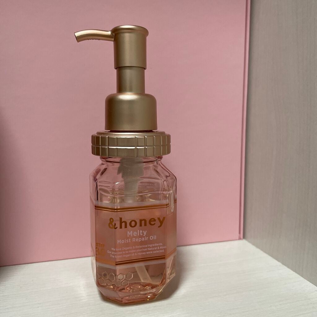&honey メルティ モイストリペア ヘアオイル 3.0/&honey/ヘアオイルを使ったクチコミ(1枚目)