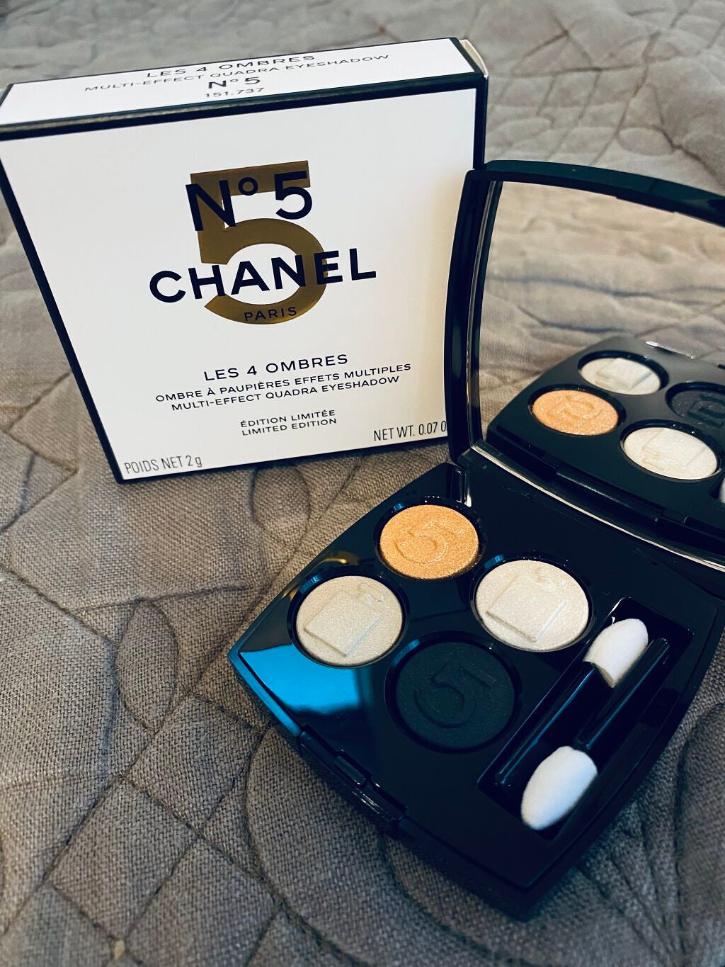 レ キャトル オンブル/CHANEL/アイシャドウパレットを使ったクチコミ(1枚目)