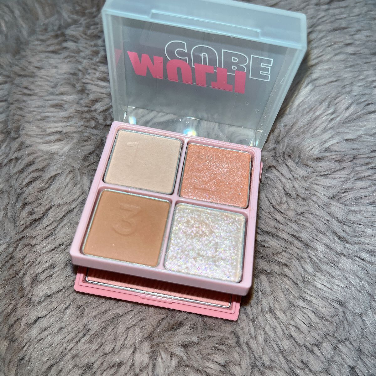 DUOセット My Sweetest Pink Duo(マイスウィーテストピンクデュオ)/i’m meme/メイクアップキットを使ったクチコミ（2枚目）