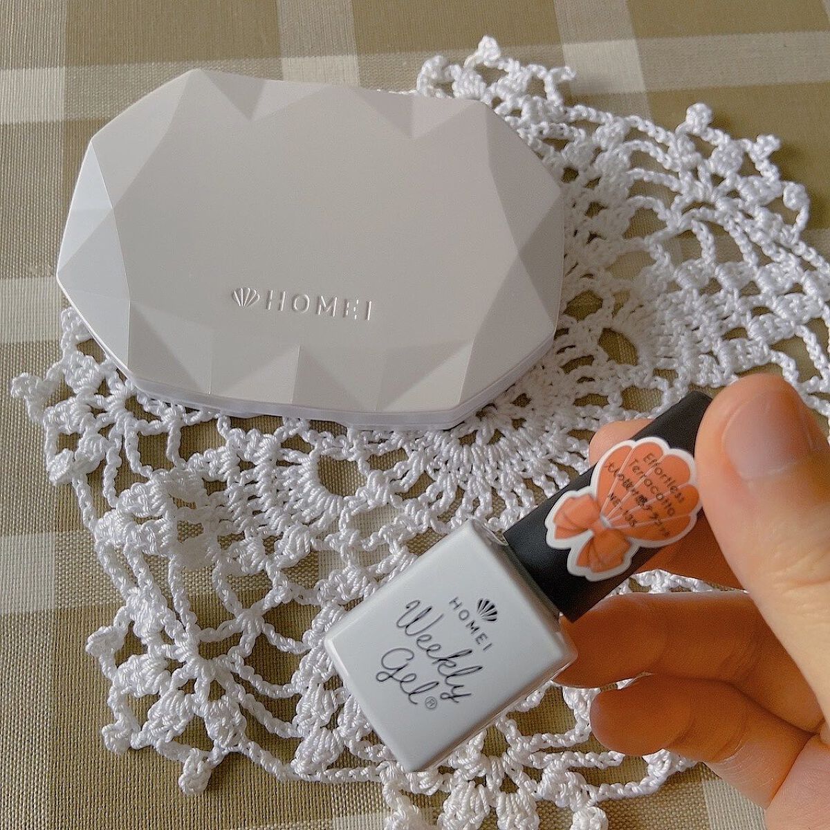 ウィークリージェル/HOMEI/ジェルネイルを使ったクチコミ(2枚目)