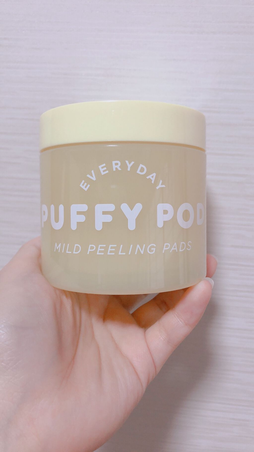 マイルドピーリングパッド L/PUFFY POD/トナーパッドを使ったクチコミ（1枚目）