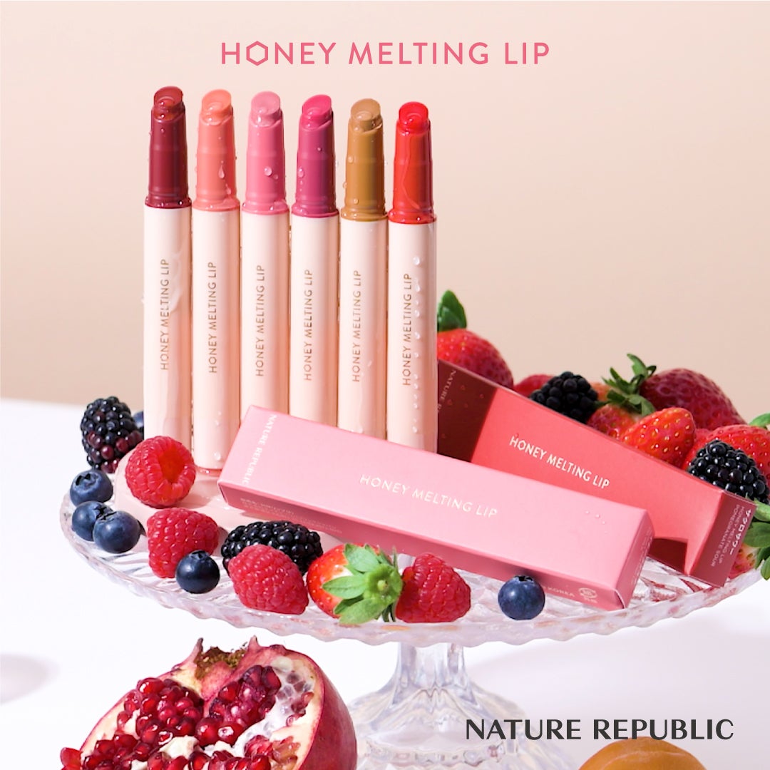 ハニーメルティングリップ/ネイチャーリパブリック/口紅を使ったクチコミ(1枚目)