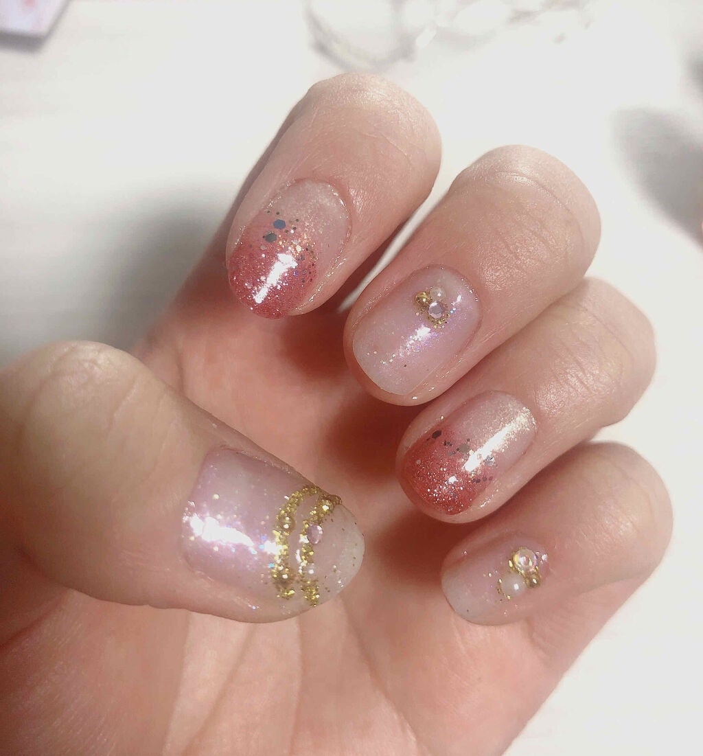 サンリオネイル/DAISO/マニキュアを使ったクチコミ(1枚目)