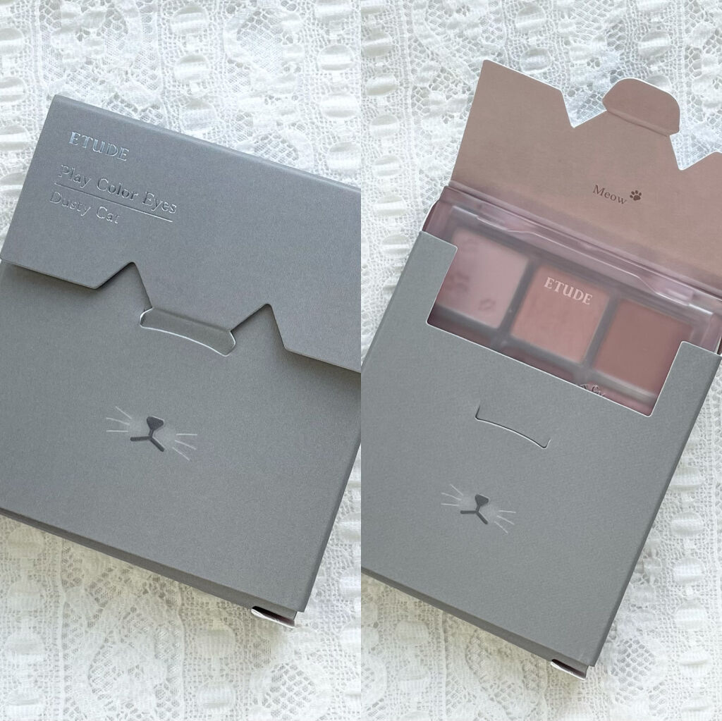 プレイカラーアイズ ダスティキャット/ETUDE/アイシャドウパレットを使ったクチコミ（2枚目）